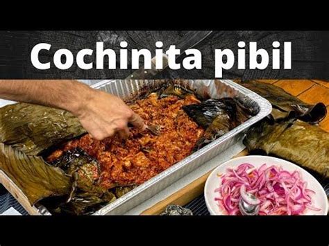 Cochinita Pibil Receta Original Yucateca Pibil Recipe Mexican Food