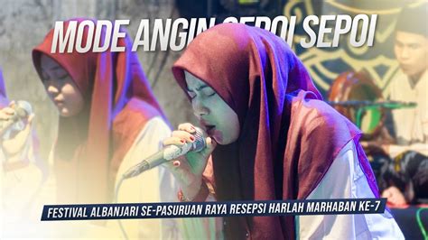 Liwaul Madaniyyin Fesban Marhaban Se Pasuruan Raya Resepsi Harlah