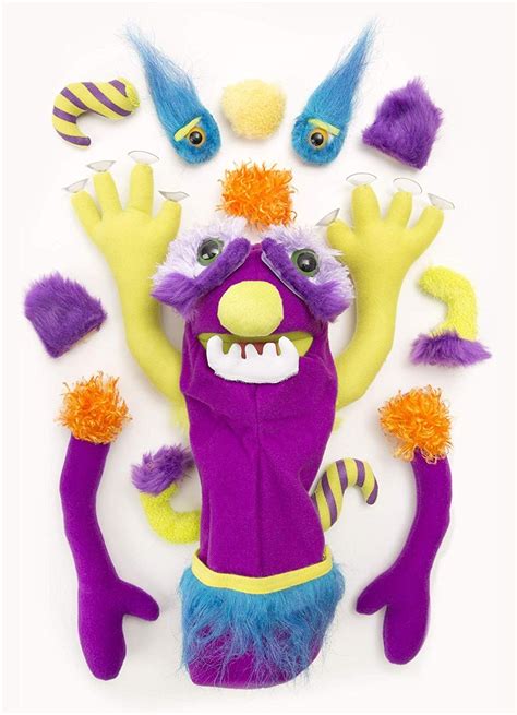 Make Your Own Fuzzy Monster Puppet | A Mighty Girl