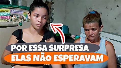 Jacira E Sua Filha Se Emocionaram Ao Receber Uma Linda Cesta B Sica