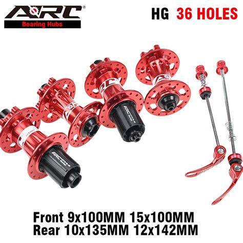 Arc Mt007 36 Furos Mountain Bike Hub Selado Rolamento Hub Frente 9x100