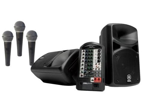 Yamaha Portable PA System » Petagadget