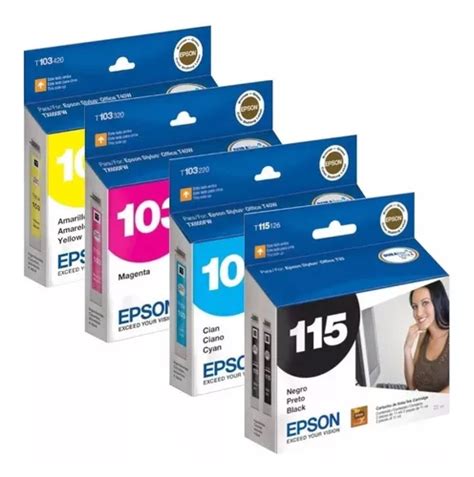 Pack Tintas Epson T T Originales T C Iva Unids Cuotas