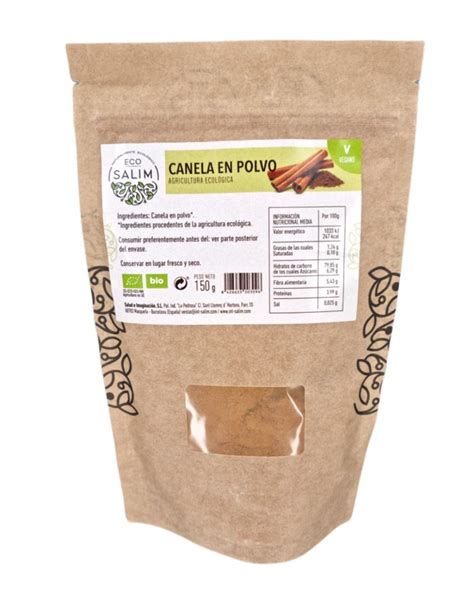 Bio Canela En Polvo 150 Gr Eco Salim Farmaten