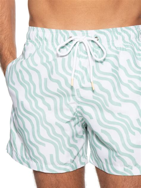 Short Masculino De Praia - Short Masculino De Praia Estampa Curves - Verde - Pineapple