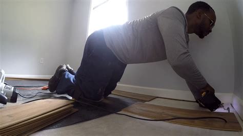 Installing Laminate Floors Youtube