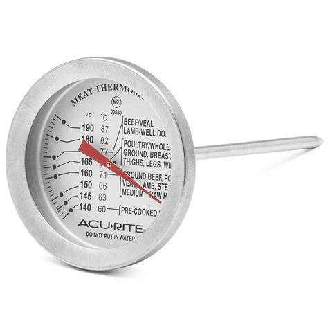 Meat Poultry Thermometer Dial Acu-Rite Easy Use | eBay