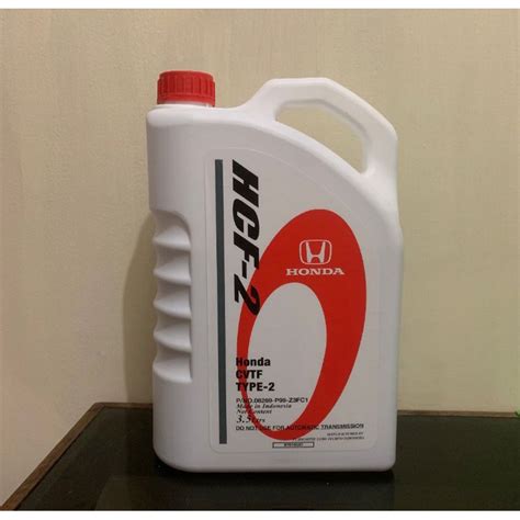 Jual Oli Transmisi Matic Honda Hcf Galon Liter Honda Cvt Fluid