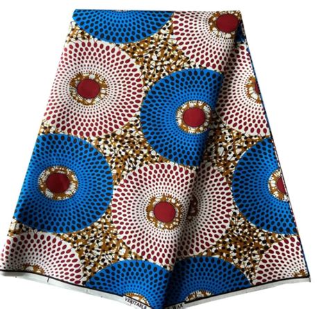 100 Cotton Many Designs African Real Wax Print Premium 6 Yards Print