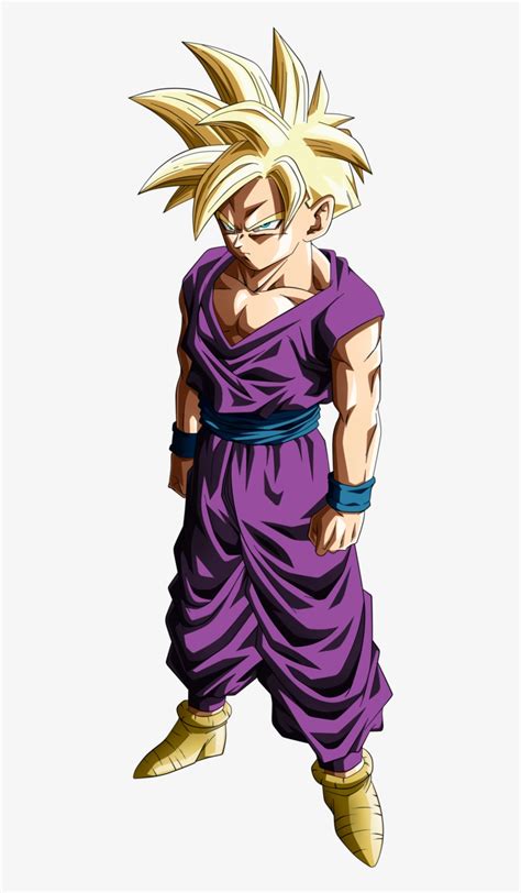 Gohan Ssj By Koku78 - Dragon Ball Teen Gohan Transparent PNG - 588x1357 ...