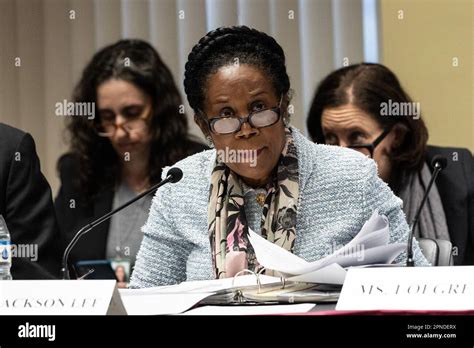 New York New York Usa 17th Apr 2023 Congresswoman Sheila Jackson