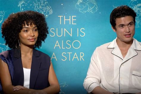 Yara Shahidi and Charles Melton for "The Sun is Also A Star" - WHYY