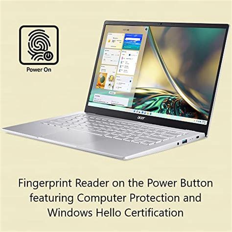 Acer Swift Sf T Ct Thin Light Laptop Fhd Touch