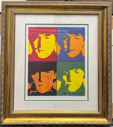 The Beatles by Andy Warhol - BHP Collectibles