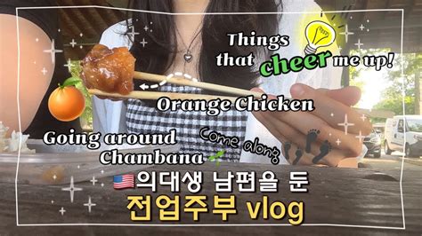 🇺🇸미국 의대생 내조하는 전업주부 Vlog주부의 마음의 평화 찾는 법🕊얼룩 제거제 추천공짜 영양제 추천 동네 찻집 발견💡