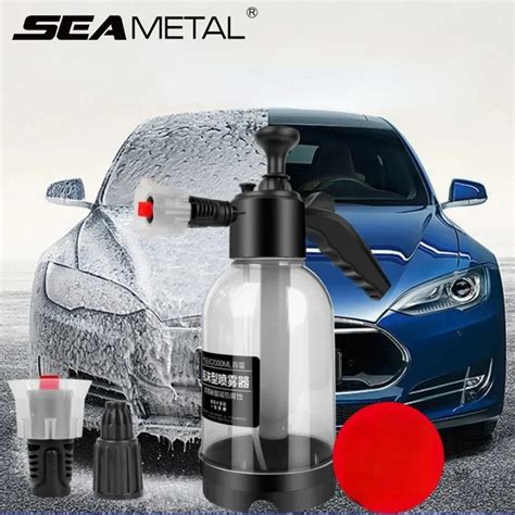 Seametal L Car Wash Spray Bottle Foam Sprayer Hand Pump Foam Sprayer