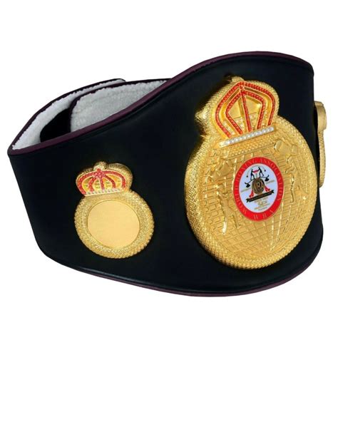 WBA World Boxing Champion Belt Adult Full Size 3D Design Boxing Council ...