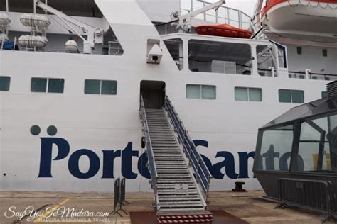 Madeira to Porto Santo by ferry - Say Yes to Madeira