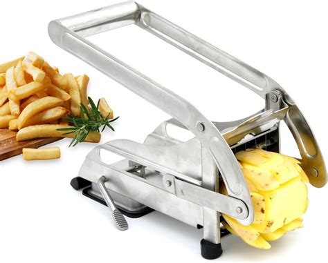 Ico Stainless Steel Blade French Fry Potato Cutter No Slip Suction