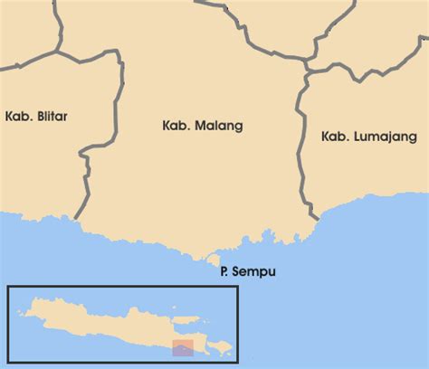 info PULAU SEMPU: Peta Pulau Sempu