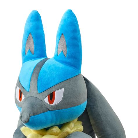 Lifesize Lucario Plush Available For Pre Order From Pokémon Center