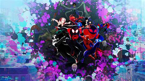 Spider Man Into The Spider Verse Wallpaper By Thekingblader995 On Deviantart