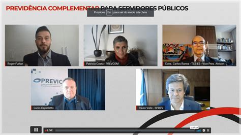 Abrapp Participou De Webinar Sobre A Previd Ncia Complementar Dos Entes