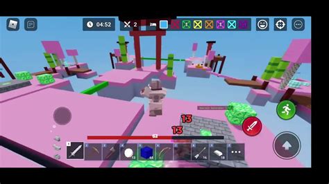 Frosty Gameplay Roblox Bedwars Youtube