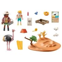 Paniate Playmobil Wiltopia Nido Di Struzzo E Custodi