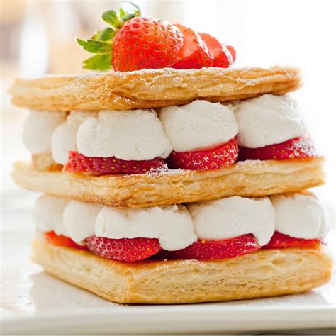 Recette Mille Feuilles Aux Fraises Marie Claire