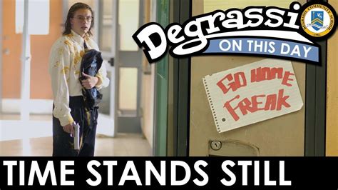 Degrassi On This Day Time Stands Still 13th Anniversary Trailer Youtube