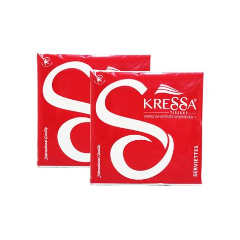 Kressa Paper Napkin Serviettes X Cm Ply Pack Of Pulls