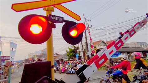 Indonesia Level Crossing Compilation Kejadian Unik Lagi Perlintasan