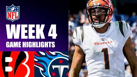 Bengals Vs Titans Week 4 Madden 24 Simulation Highlights YouTube