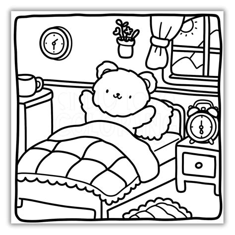 cute bear coloring pages