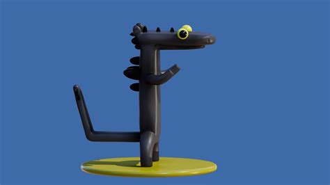 Toothless Dance Meme 3d Model 3d Printable Cgtrader