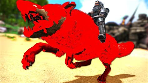 Powering Up My DIREWOLF To INSANE POWER LEVELS ARK O MEGA Modded 68