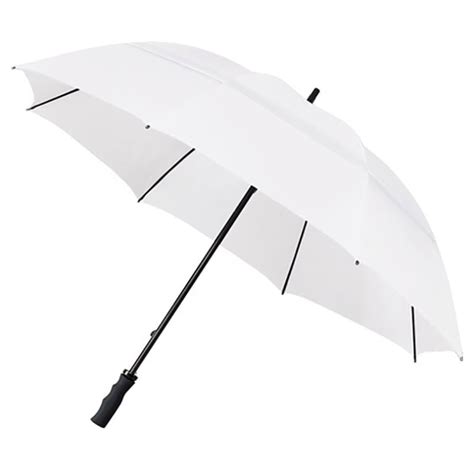 Ecological Umbrella White Windproof Golf - Umbrella Heaven