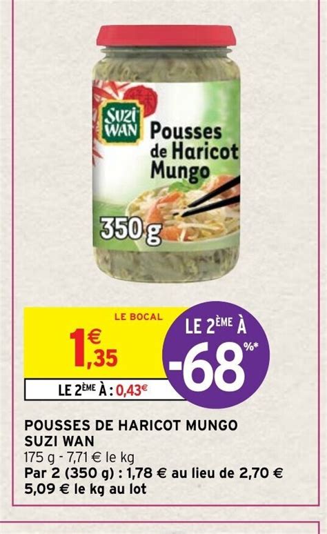 Promo Pousses De Haricot Mungo Suzi Wan Chez Intermarch Hyper