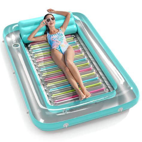 Buy Inflatable Tanning Pool Lounger Float Jasonwell 4 In 1 Sun Tan