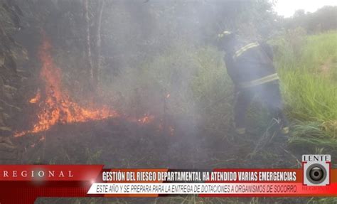 Gesti N Del Riesgo Departamental Ha Atendido Varias Emergencias Este