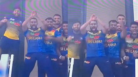 Sri Lanka Team Dose Nagin Dance After Beating Bangladesh In Asia Cup