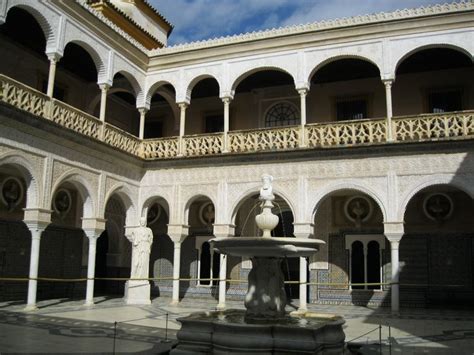 La Casa De Pilatos Pilate S House Is An Andalusian Palace In Seville