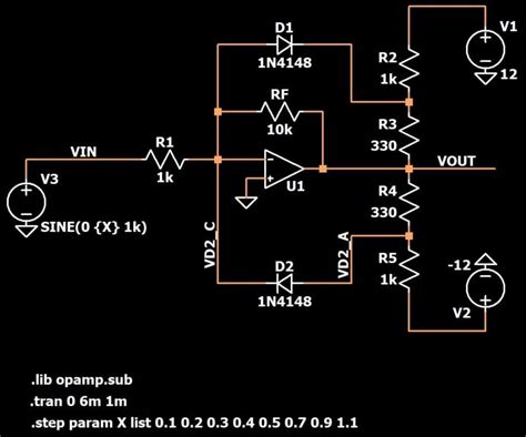 An Op Amp Limiter How To Limit The Amplitude Of Amplified Signals