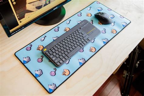 Professional Large Gaming Mouse Pad - Keyboard Cat