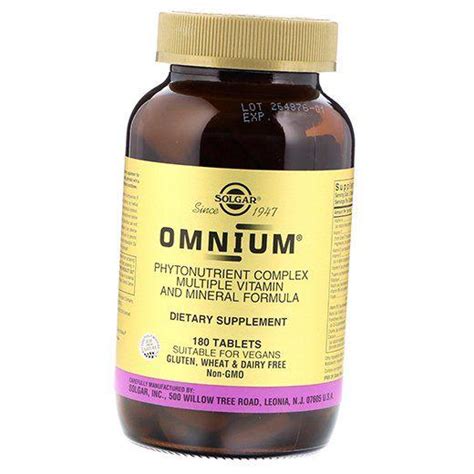 Solgar Omnium Phytonutrient Complex