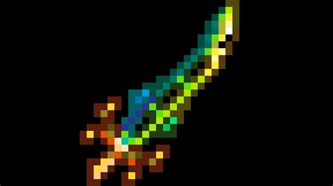 How To Make The Terra Blade On Terraria Youtube