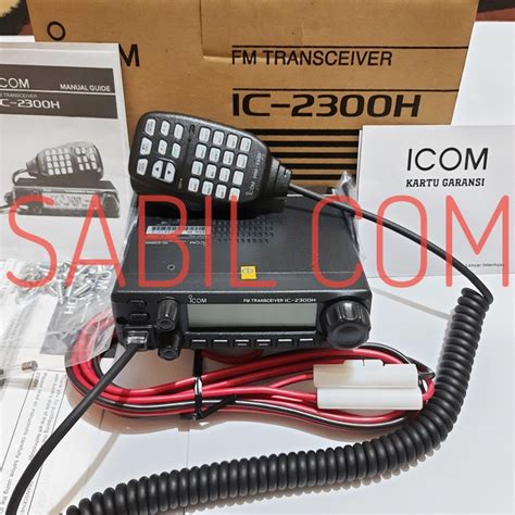 Jual Radio Rig Icom Ic H Vhf Rig Icom Original Garansi Resmi