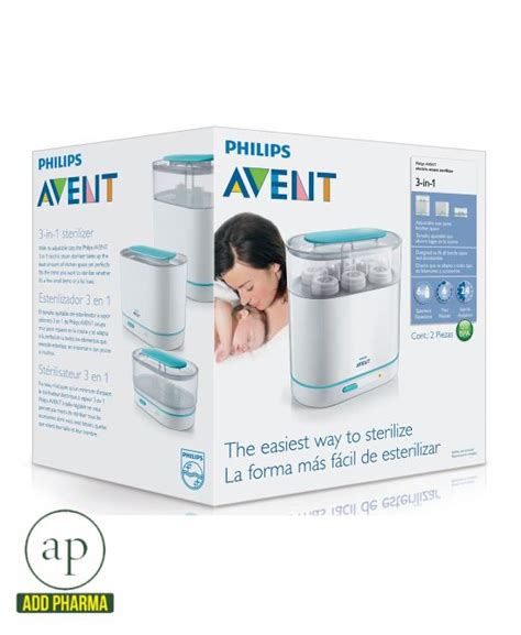 Philips Avent 3 In 1 Electric Steam Sterilizer BPA Free AddPharma