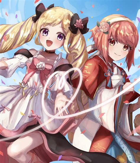 Elise Sakura Sakura And Elise Fire Emblem And 2 More Drawn By